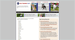 Desktop Screenshot of dog-training-spot.com